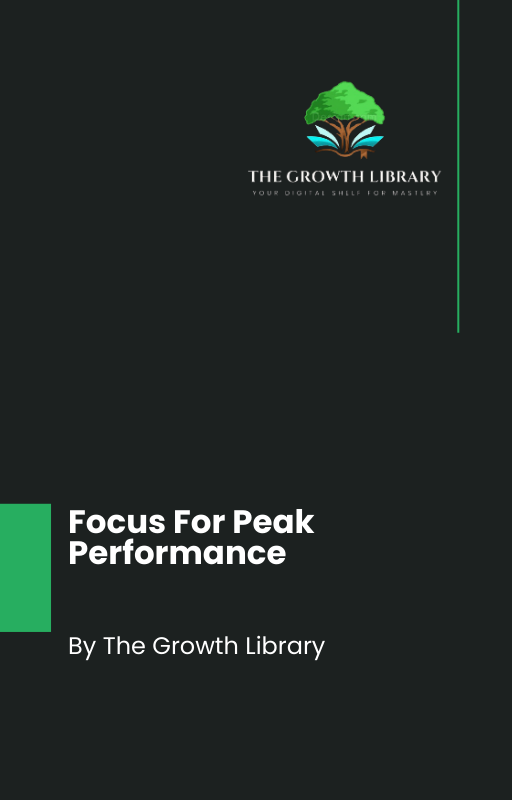 Focus For Peak Performance